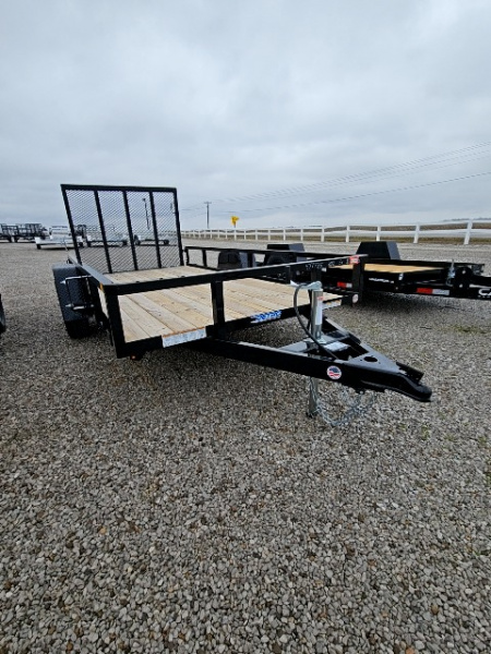 New 2026 Sure-Trac 6 x 12 5K Tube Top Utility Trailer w/ Brakes