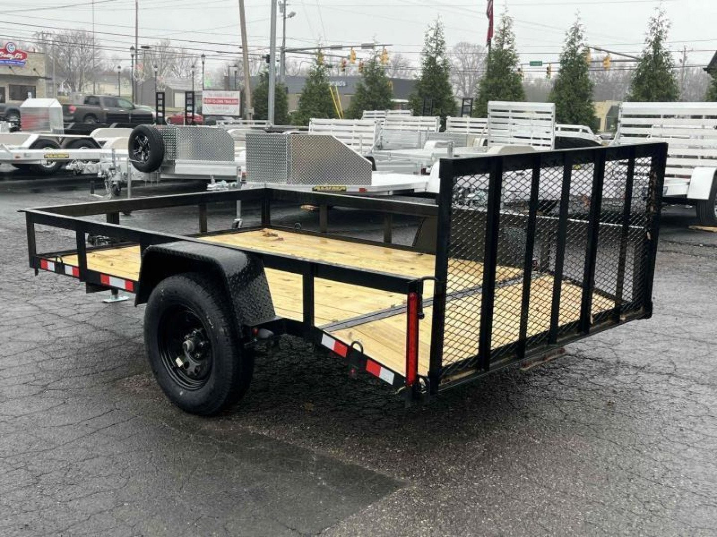 New 2026 Gorilla Trailers 6'4" x 10' Single Axle Utility Trailer