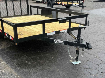 New 2026 Gorilla Trailers 6'4" x 10' Single Axle Utility Trailer