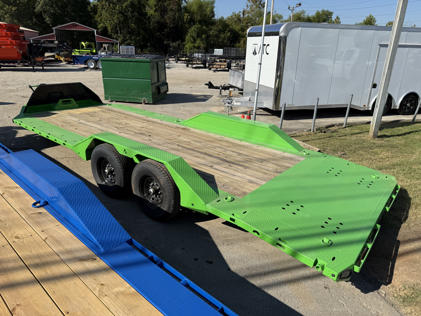 New 2026 RawMaxx 14K SLX 83X22 SLIDE IN RAMPS Equipment Trailer
