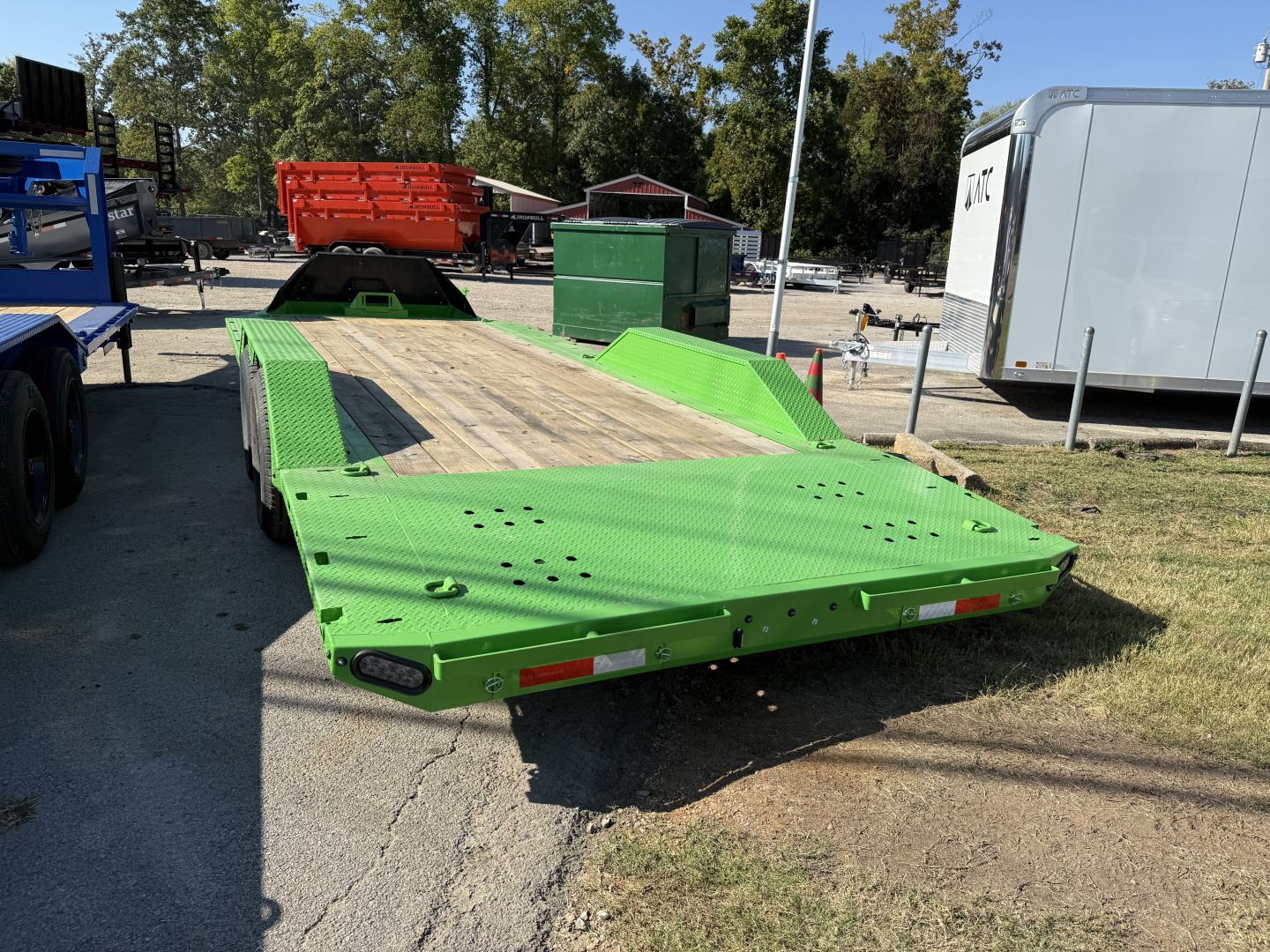 New 2026 RawMaxx 14K SLX 83X22 SLIDE IN RAMPS Equipment Trailer
