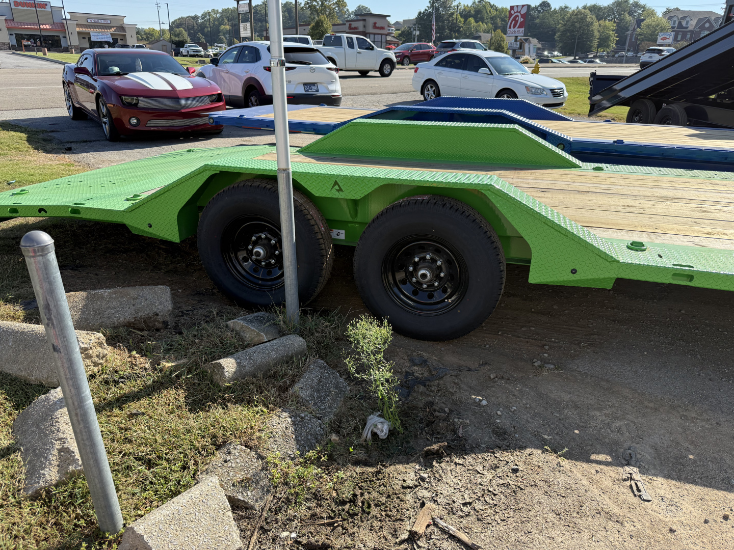 New 2026 RawMaxx 14K SLX 83X22 SLIDE IN RAMPS Equipment Trailer