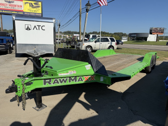 New 2026 RawMaxx 14K SLX 83X22 SLIDE IN RAMPS Equipment Trailer