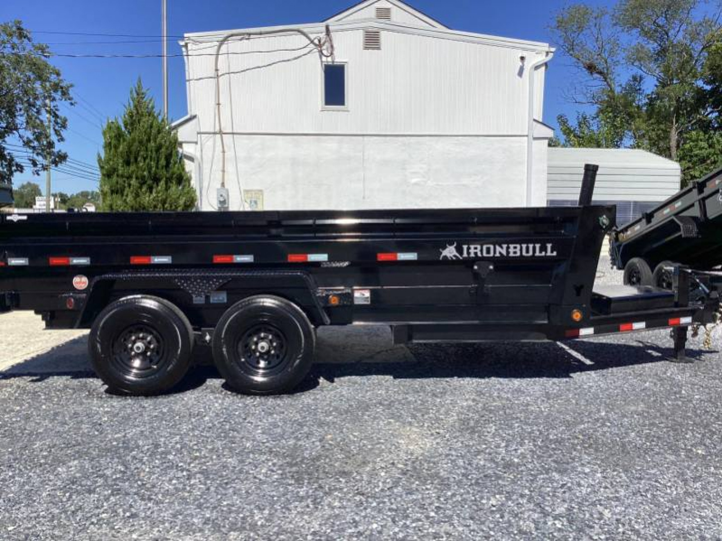 New 2026 Iron Bull 7X16DTB-15K GVWR Dump Trailer