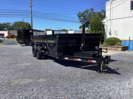 New 2026 Iron Bull 7X16DTB-15K GVWR Dump Trailer