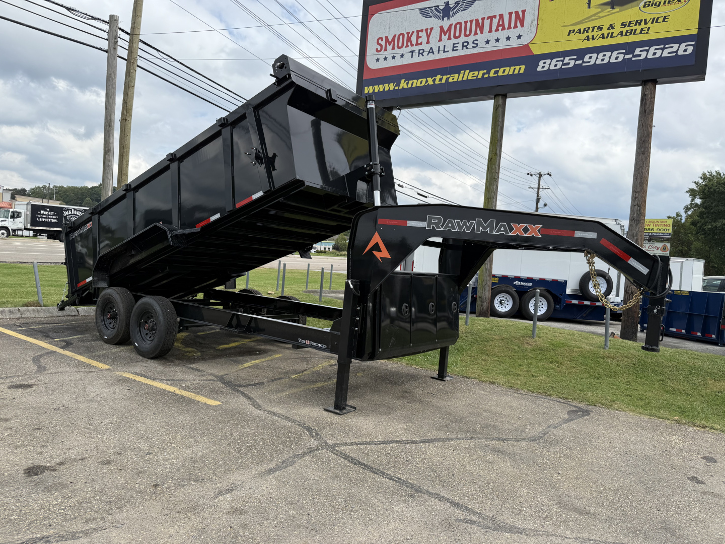 New 2026 RawMaxx 16K SLX 83X16 LPX 48'' GN DUMP Dump Trailer