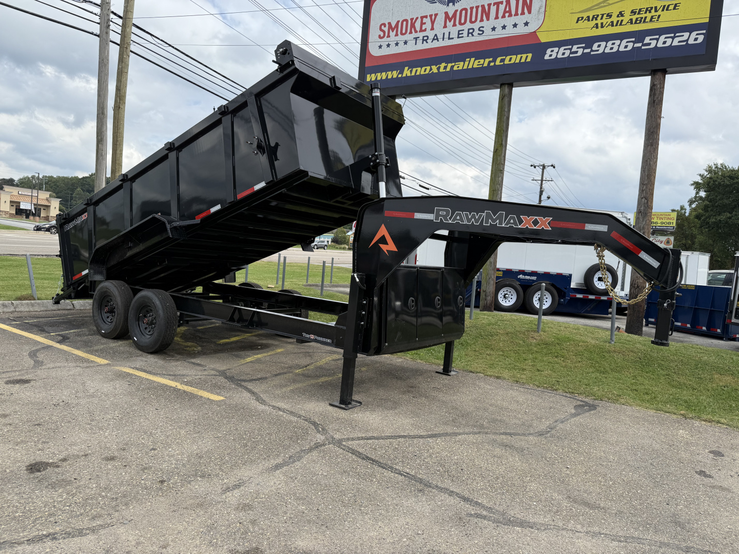 New 2026 RawMaxx 16K SLX 83X16 LPX 48'' GN DUMP Dump Trailer