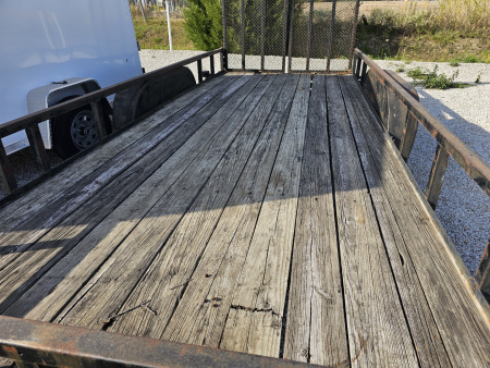 Used 1993 Nomanco Trailers 7 x 18 6K Tube Top Utility Trailer