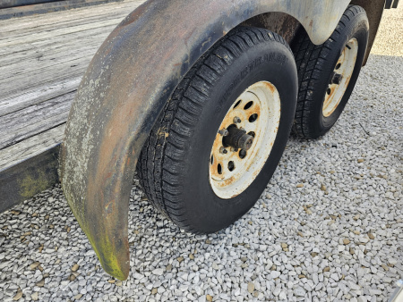 Used 1993 Nomanco Trailers 7 x 18 6K Tube Top Utility Trailer