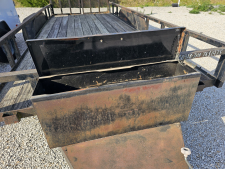 Used 1993 Nomanco Trailers 7 x 18 6K Tube Top Utility Trailer