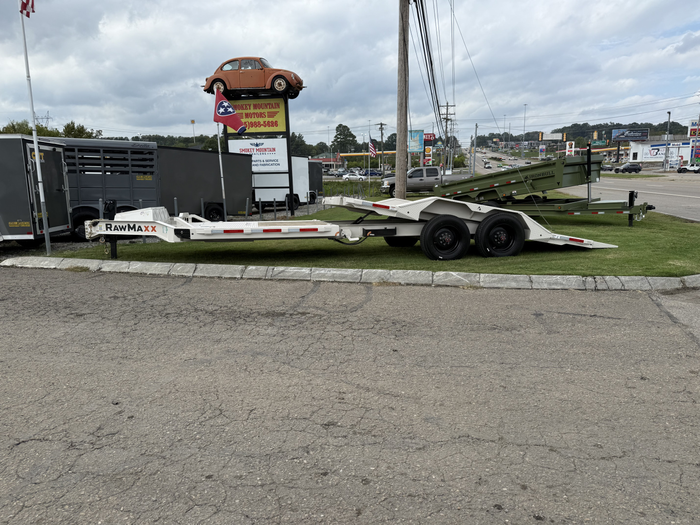 New 2026 RawMaxx 20K GTX 83X22 Equipment Trailer