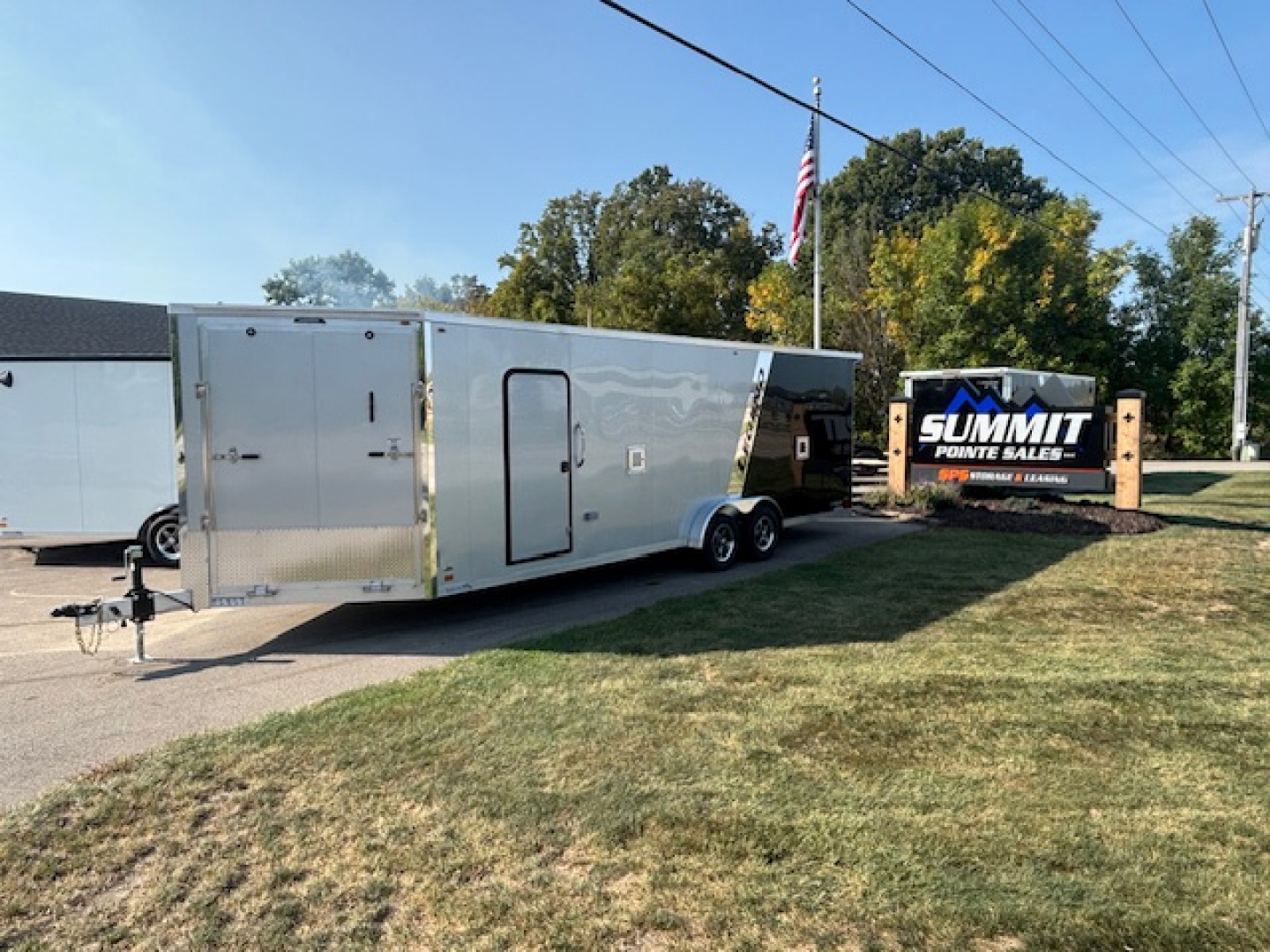 New 2026 Legend Explorer 7.5x29 Snowmobile/UTV Trailer