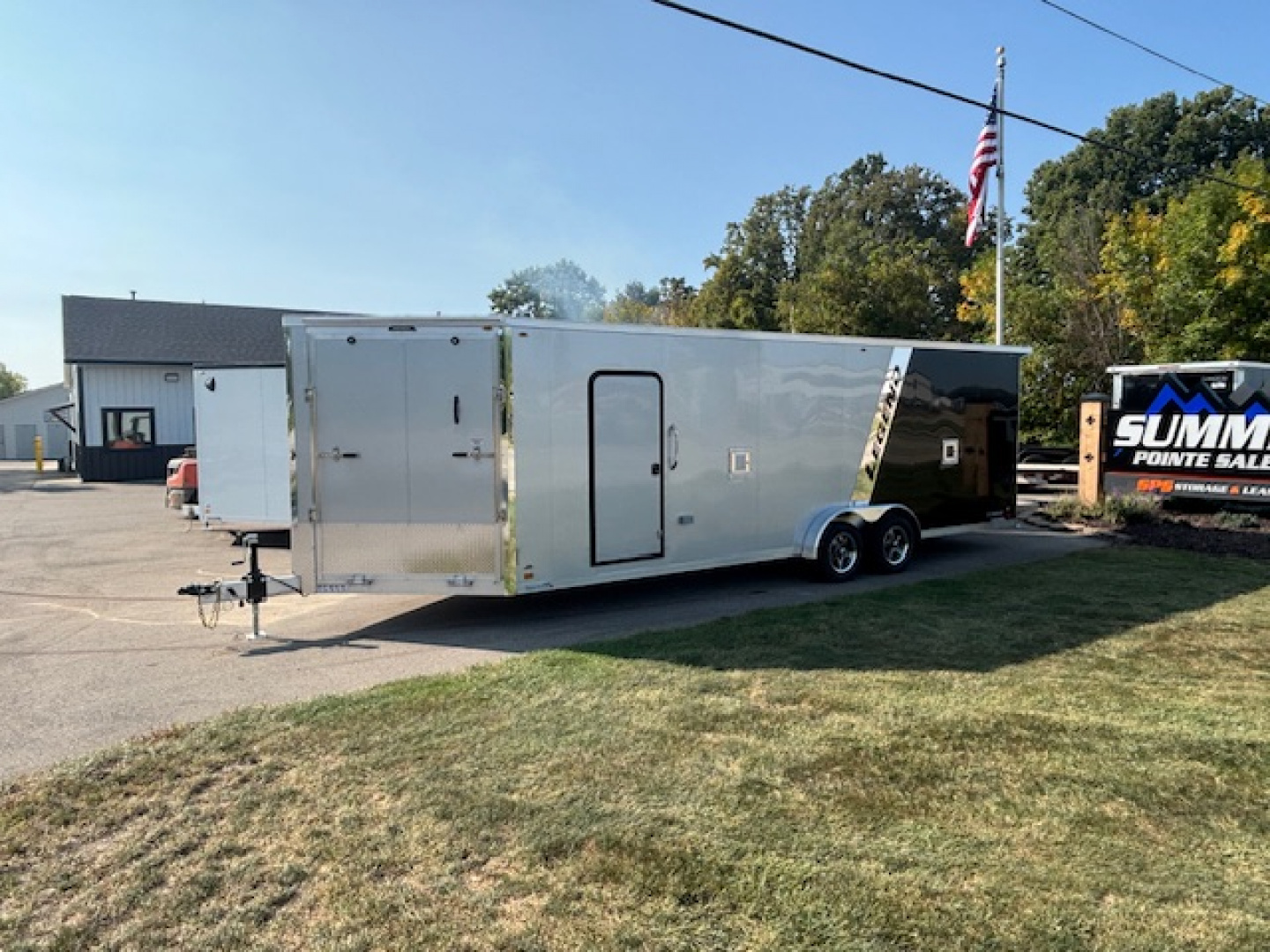 New 2026 Legend Explorer 7.5x29 Snowmobile/UTV Trailer