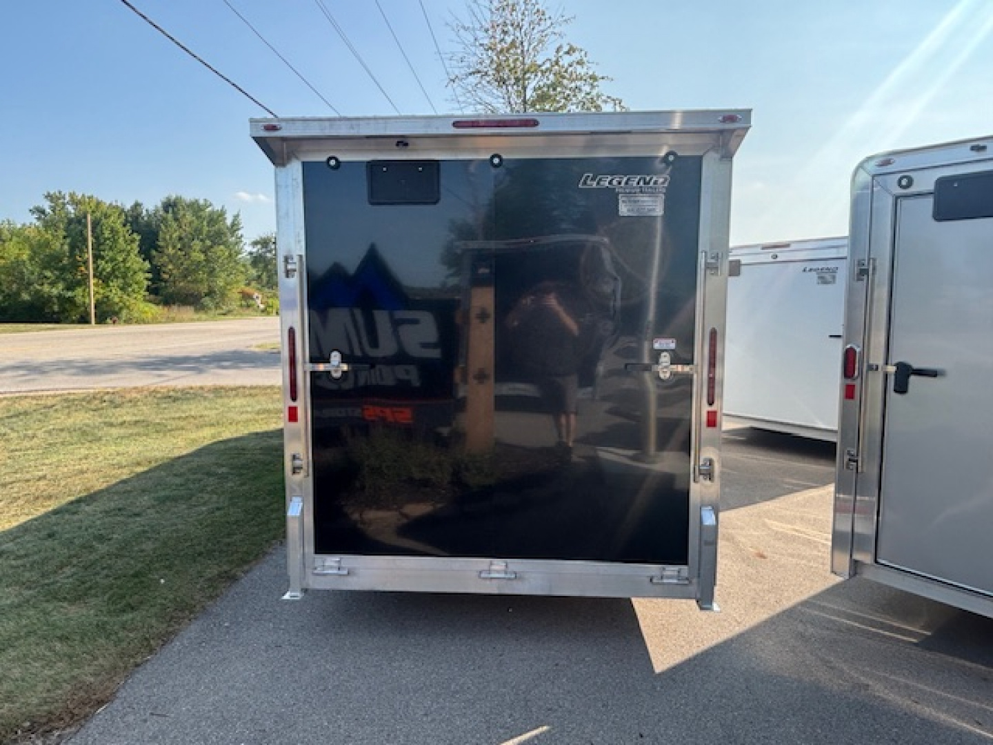 New 2026 Legend Explorer 7.5x29 Snowmobile/UTV Trailer