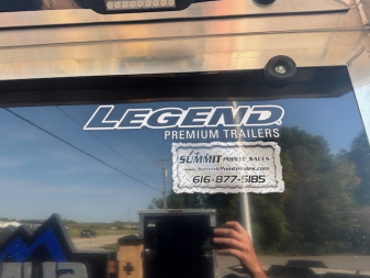 New 2026 Legend Explorer 7.5x29 Snowmobile/UTV Trailer
