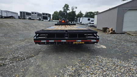 New 2025 Pequea Trailers DECKOVER 24 Flatbed Trailer