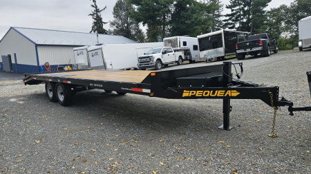New 2025 Pequea Trailers DECKOVER 24 Flatbed Trailer