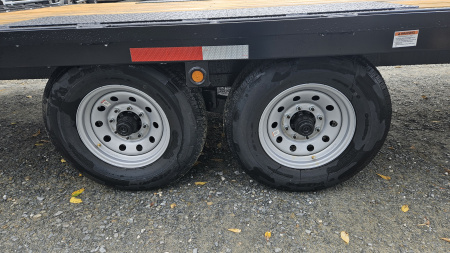 New 2025 Pequea Trailers DECKOVER 24 Flatbed Trailer