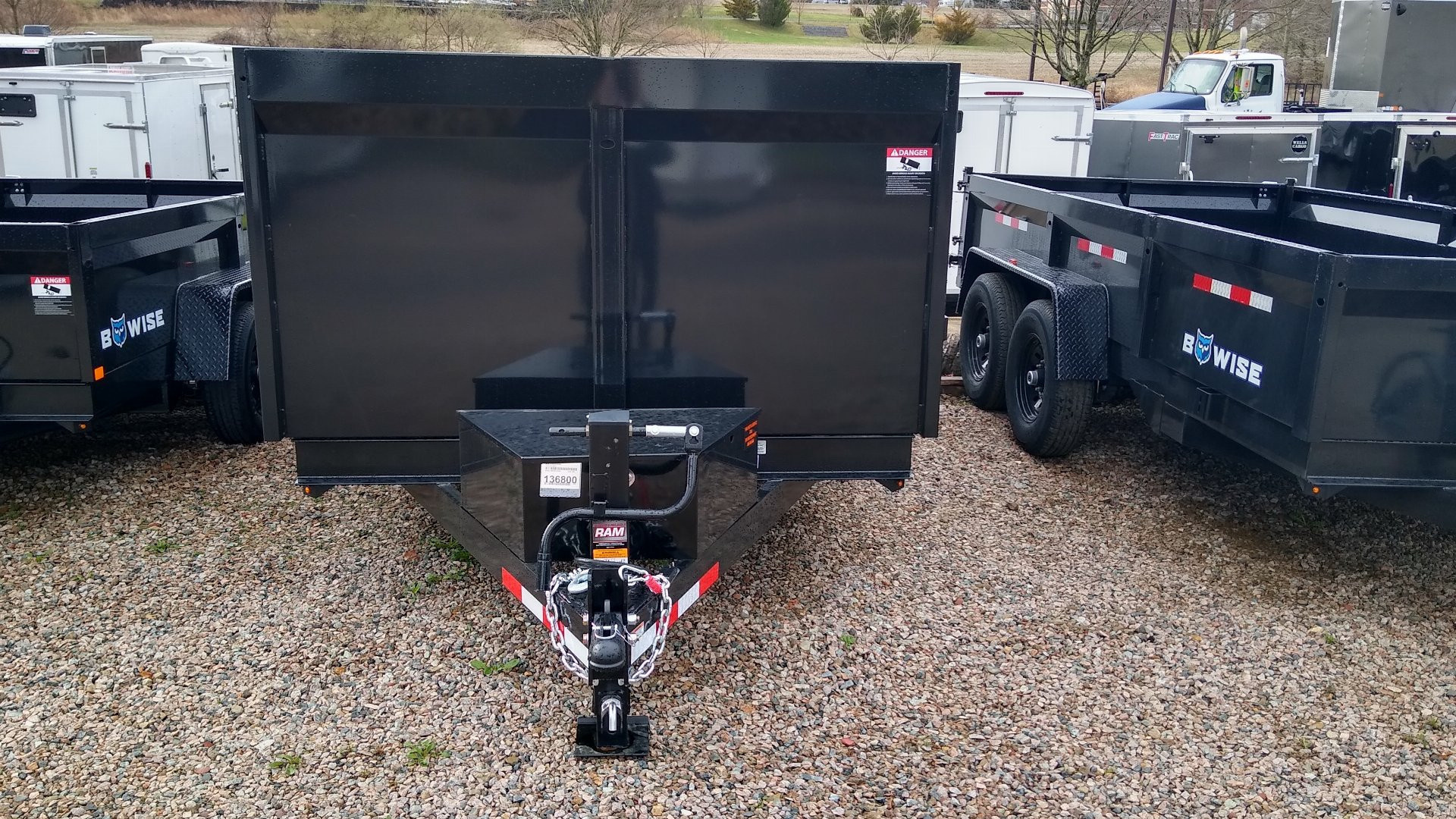 New 2026 BWISE DT714LP-LE-14H Trailer Dump Trailer