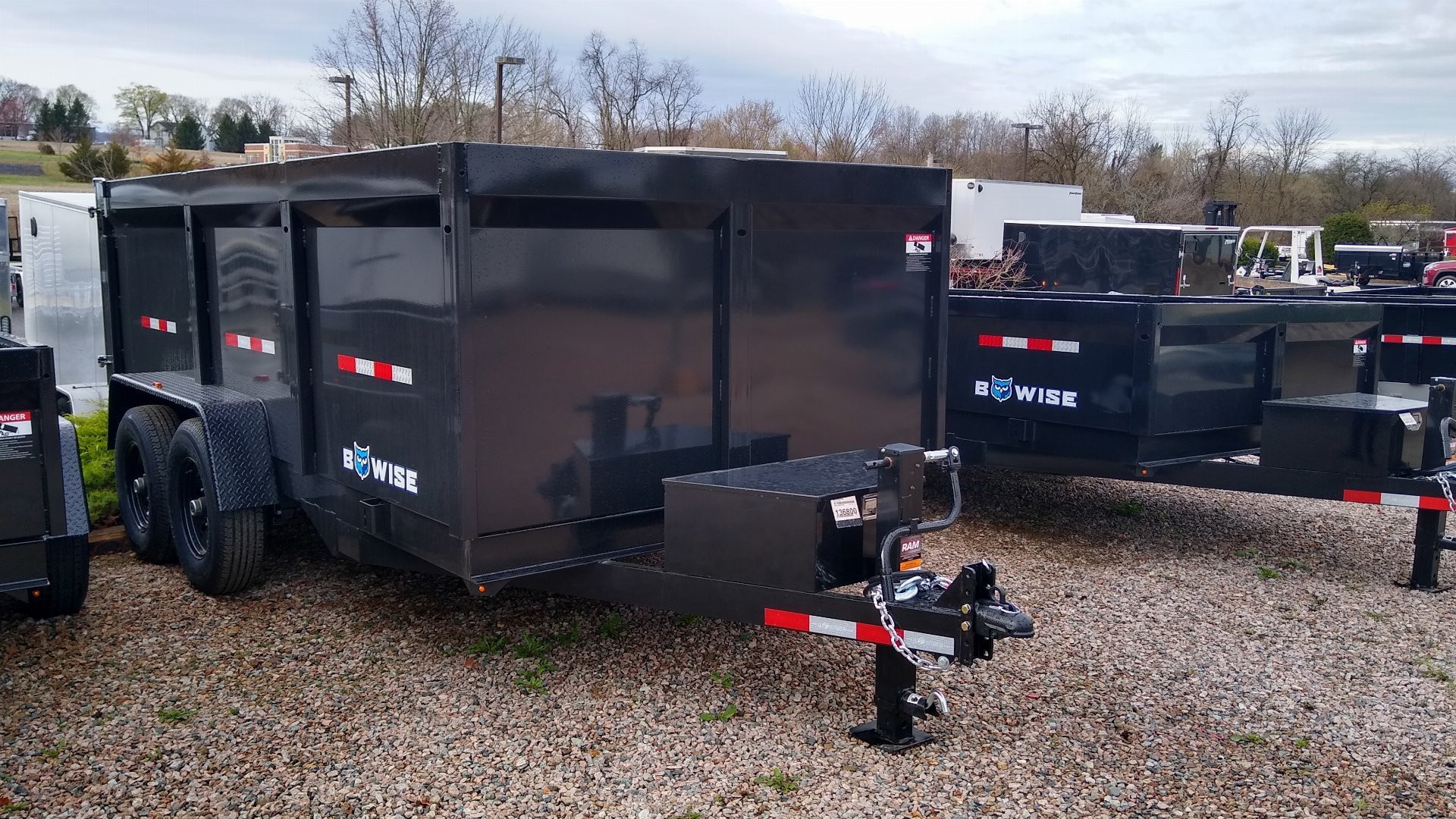 New 2026 BWISE DT714LP-LE-14H Trailer Dump Trailer