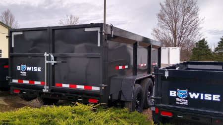 New 2026 BWISE DT714LP-LE-14H Trailer Dump Trailer
