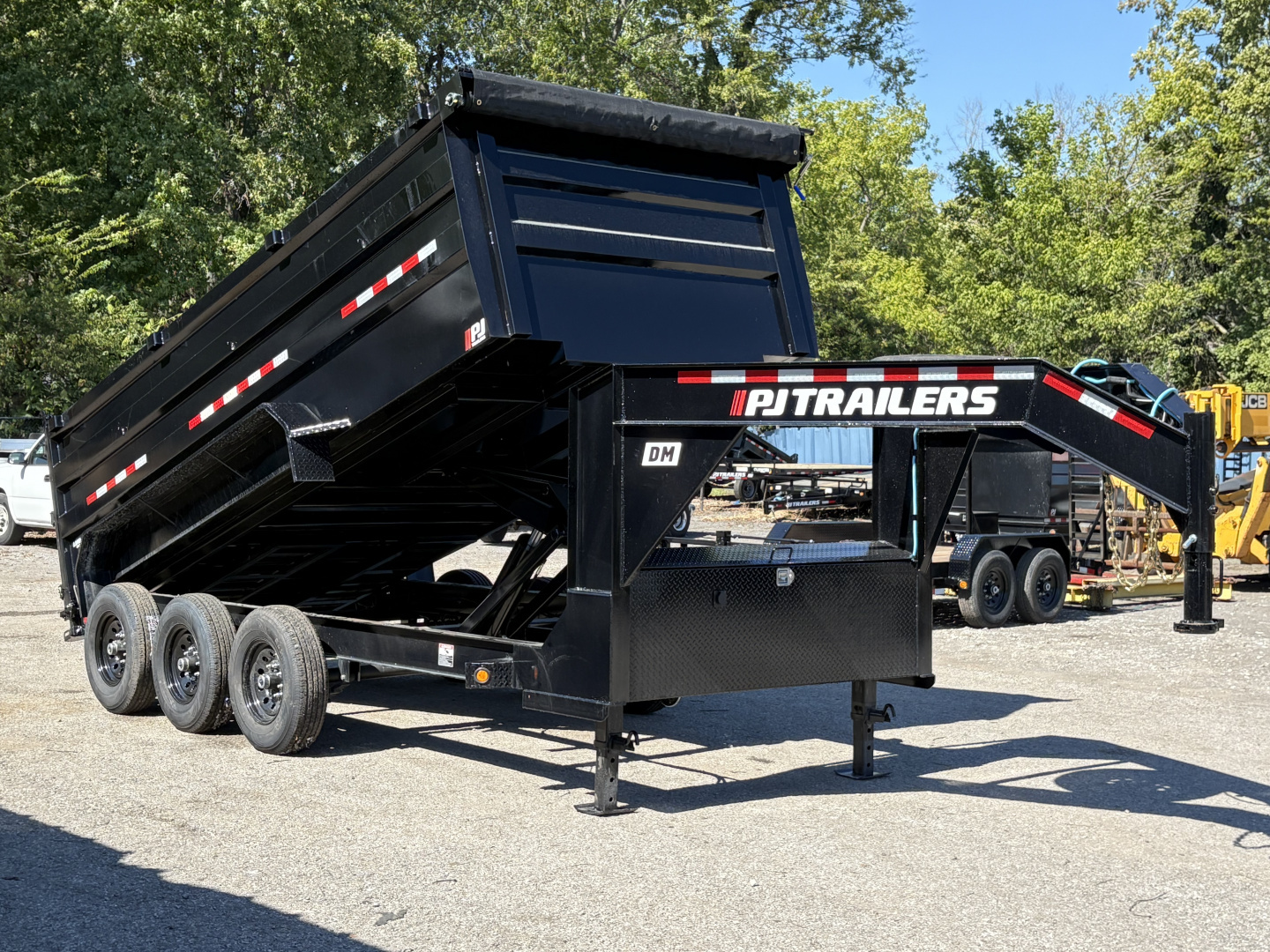 New 2026 PJ Trailers 16' x 83" (DM) 21K Low-Profile High Side Dump Trailer