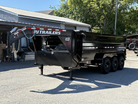 New 2026 PJ Trailers 16' x 83" (DM) 21K Low-Profile High Side Dump Trailer