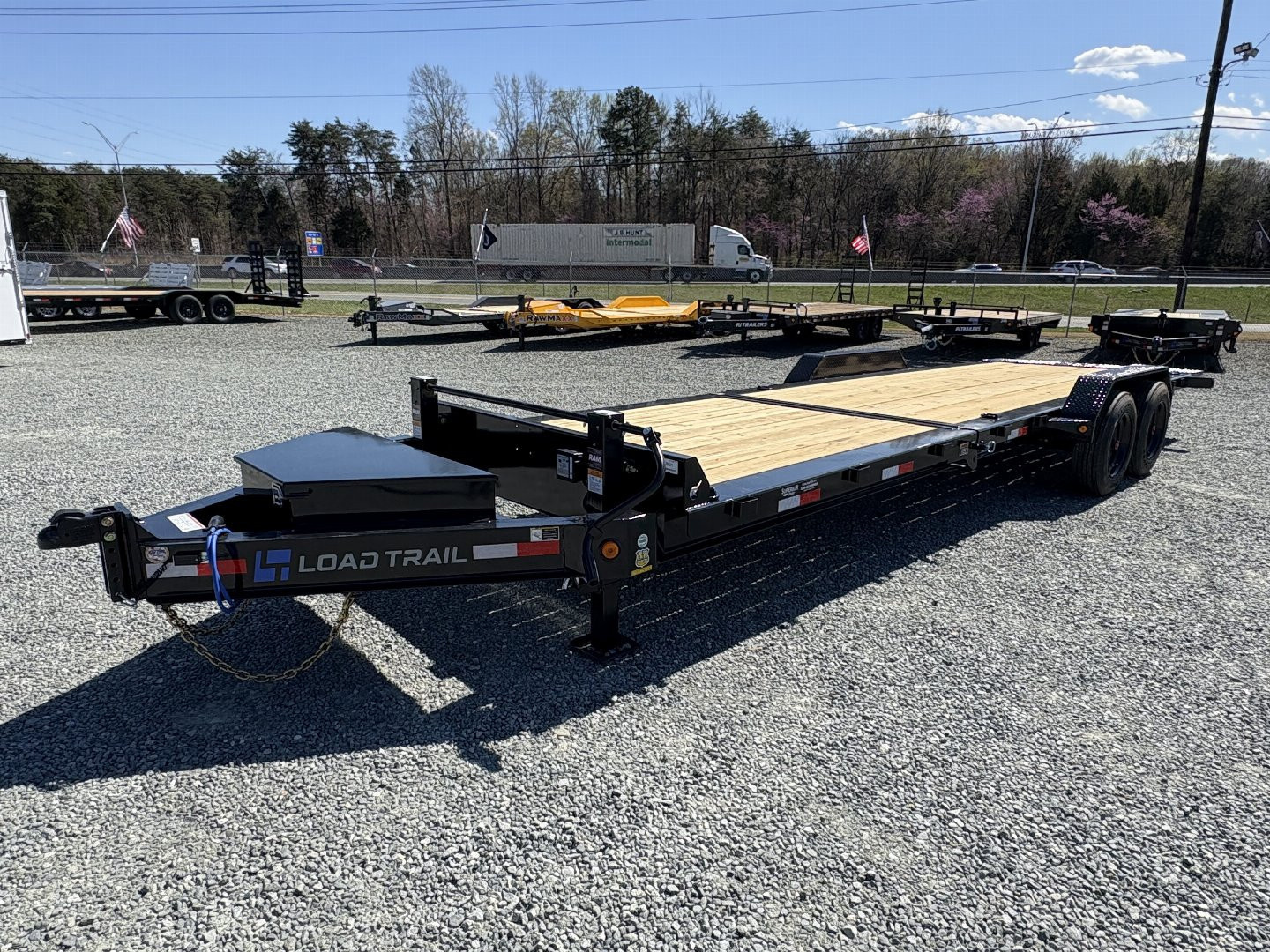 New 2025 Load Trail TH 24' 16K Tilt Trailer