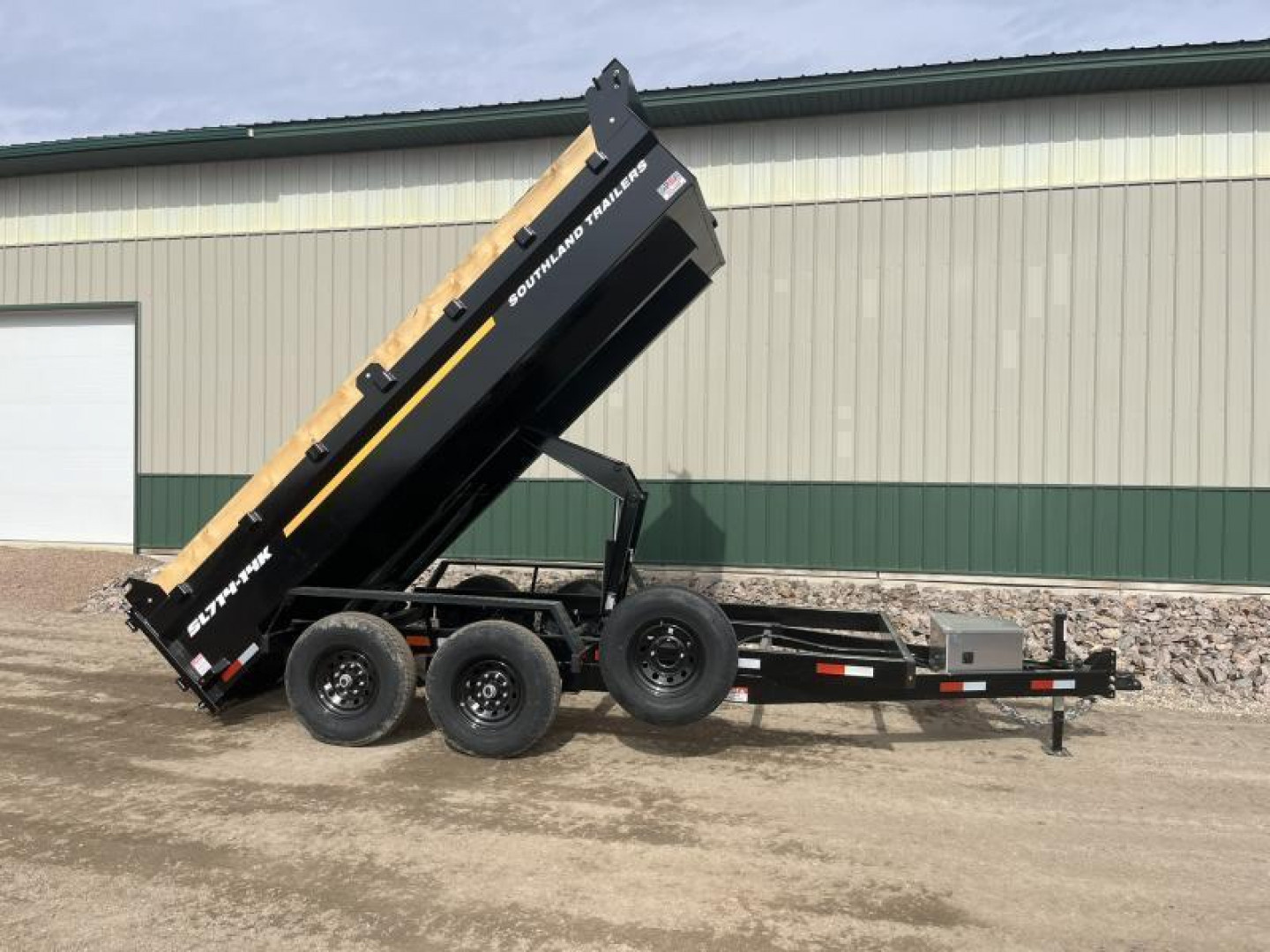 New 2026 7'x14' 14K Southland Dump Trailer