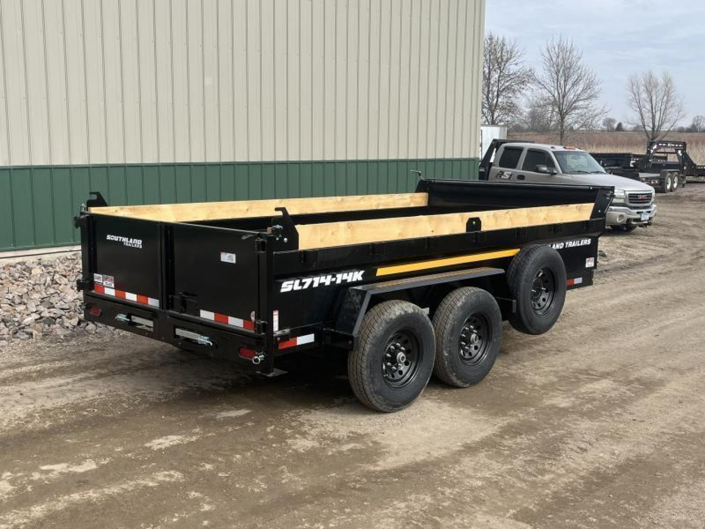 New 2026 7'x14' 14K Southland Dump Trailer