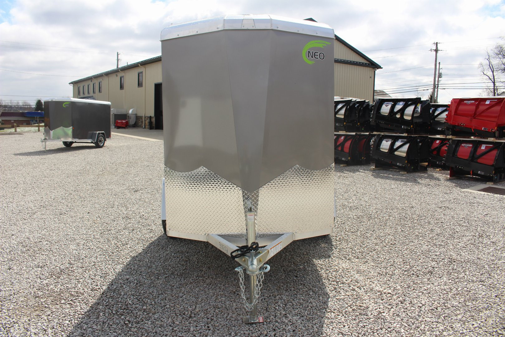 New 2026 NEO Trailers NAV 5' x 8' Aluminum Enclosed Cargo Trailer - Double Rear Door - 6' INTERIOR HEIGHT - 2500# GVW