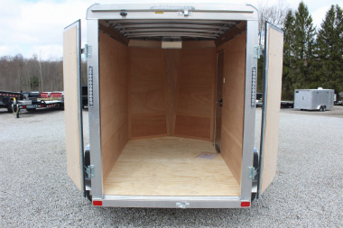 New 2026 NEO Trailers NAV 5' x 8' Aluminum Enclosed Cargo Trailer - Double Rear Door - 6' INTERIOR HEIGHT - 2500# GVW