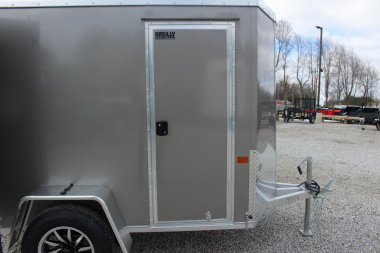 New 2026 NEO Trailers NAV 5' x 8' Aluminum Enclosed Cargo Trailer - Double Rear Door - 6' INTERIOR HEIGHT - 2500# GVW