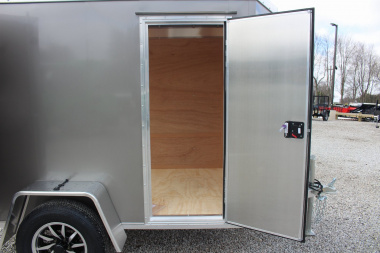 New 2026 NEO Trailers NAV 5' x 8' Aluminum Enclosed Cargo Trailer - Double Rear Door - 6' INTERIOR HEIGHT - 2500# GVW