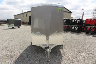 New 2026 NEO Trailers NAV 5' x 8' Aluminum Enclosed Cargo Trailer - Double Rear Door - 6' INTERIOR HEIGHT - 2500# GVW