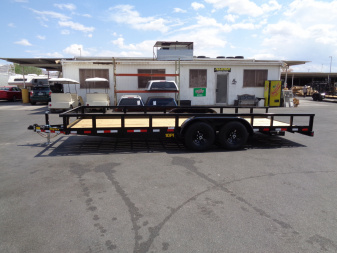 New 2026 Big Tex Trailers * 10PI-20 * 20Ft Tandem Axle 10K Utility Trailer w/ Slide-In-Ramps