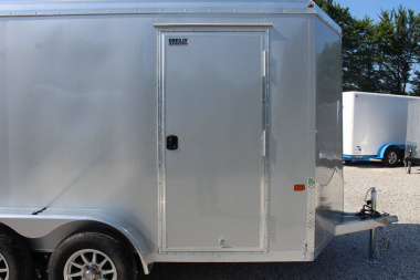 New 2026 NEO Trailers NAV 7' x 12' Aluminum Enclosed Cargo Trailer - Ramp Door - 6' INTERIOR HEIGHT - 7000# GVW