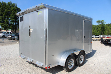 New 2026 NEO Trailers NAV 7' x 12' Aluminum Enclosed Cargo Trailer - Ramp Door - 6' INTERIOR HEIGHT - 7000# GVW
