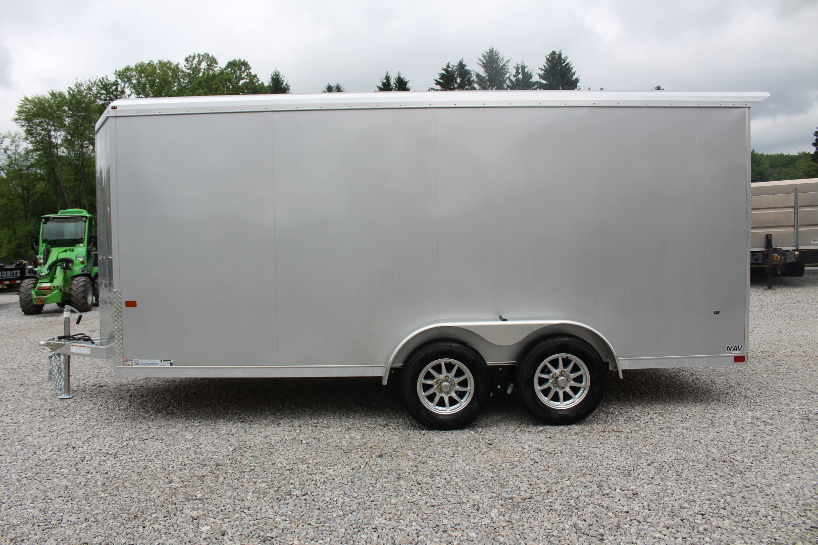 New 2026 NEO Trailers NAV 7' x 14' Aluminum Enclosed Cargo Trailer - Ramp Door - 6' INTERIOR HEIGHT - 7000# GVW