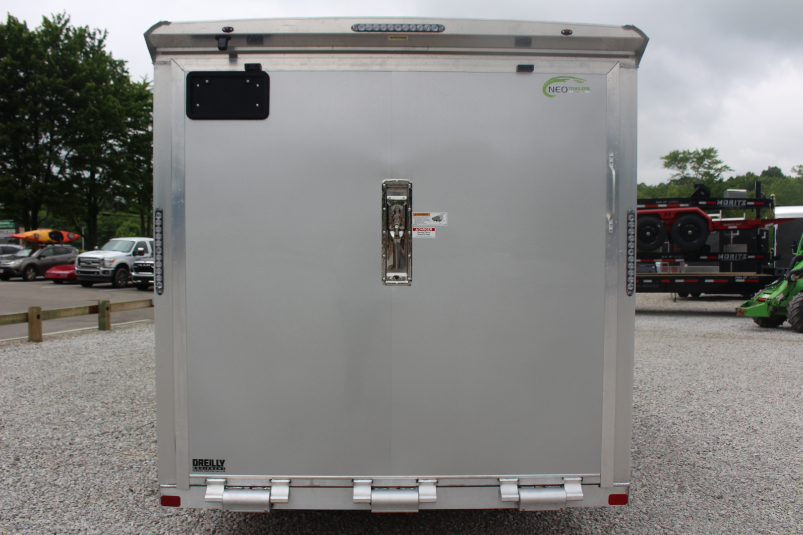 New 2026 NEO Trailers NAV 7' x 14' Aluminum Enclosed Cargo Trailer - Ramp Door - 6' INTERIOR HEIGHT - 7000# GVW