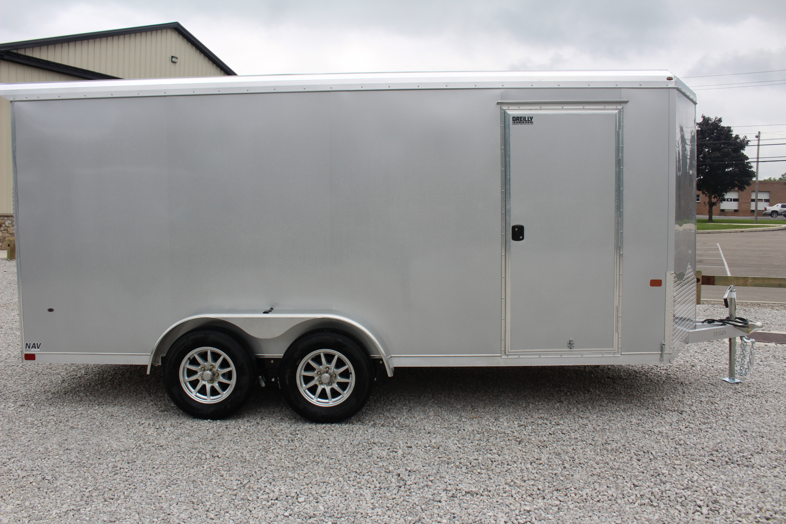New 2026 NEO Trailers NAV 7' x 14' Aluminum Enclosed Cargo Trailer - Ramp Door - 6' INTERIOR HEIGHT - 7000# GVW