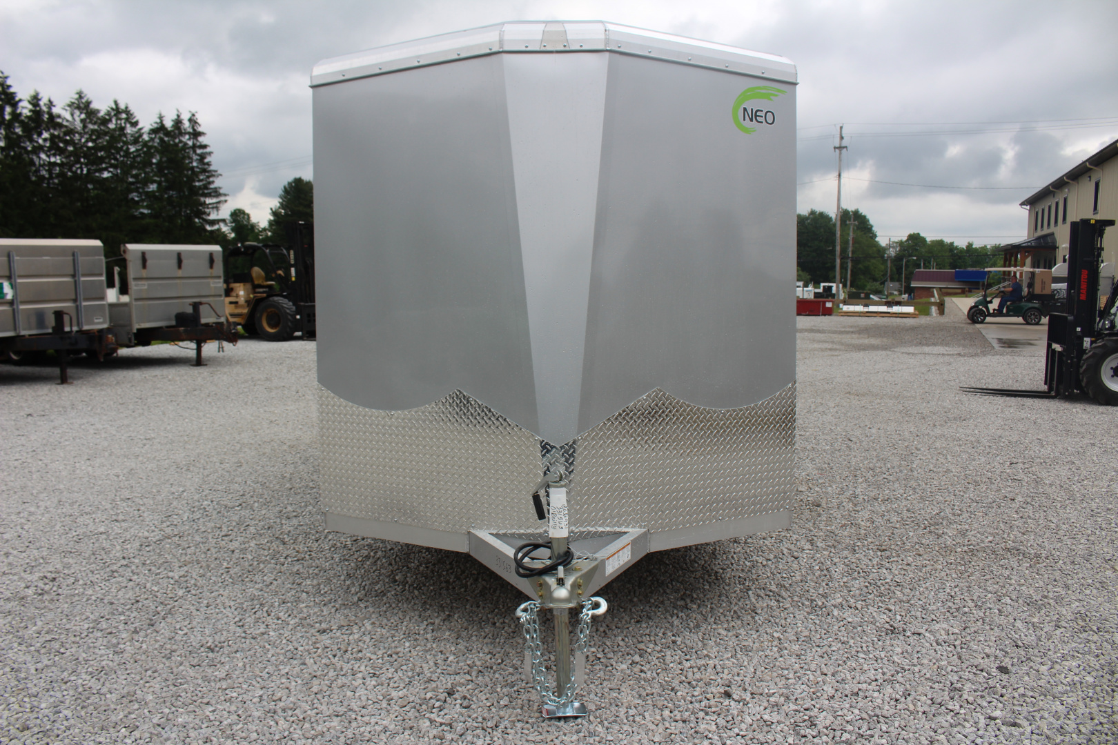 New 2026 NEO Trailers NAV 7' x 14' Aluminum Enclosed Cargo Trailer - Ramp Door - 6' INTERIOR HEIGHT - 7000# GVW