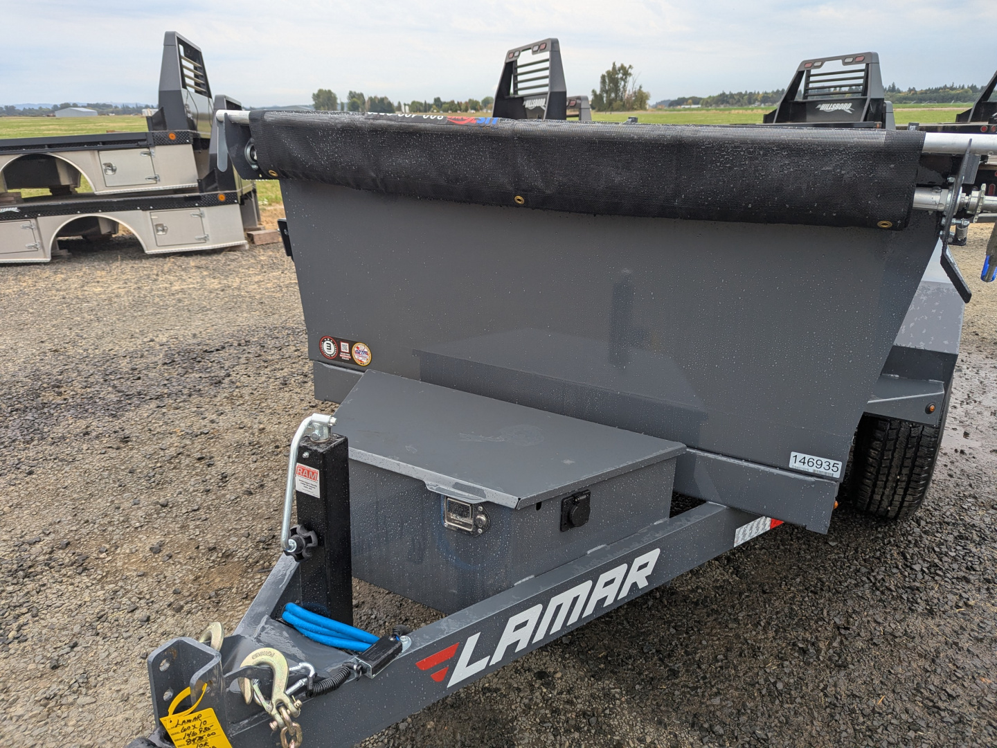 New 2026 LAMAR TRAILERS DT 83x14 14K Dump Trailer 24" SIDES