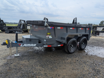 New 2026 LAMAR TRAILERS DT 83x14 14K Dump Trailer 24" SIDES