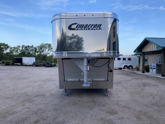 New 2026 Cimarron Norstar 8 Horse Trainer Trailer