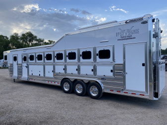 New 2026 Cimarron Norstar 8 Horse Trainer Trailer