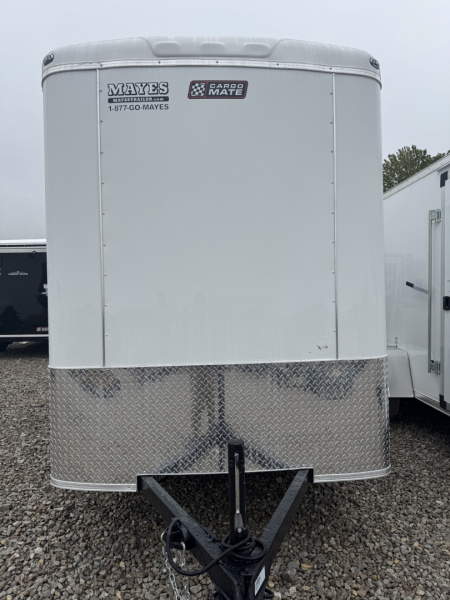 New 2026 CARGO MATE ENCLOSED EHW612SA-24 6X12 SA RAMP DOOR (GVW:2990) WHITE