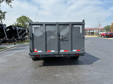 New 2026 Lamar Trailers 83"X16' DT-14K Telescopic Dump Trailer