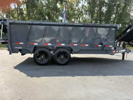 New 2026 Lamar Trailers 83"X16' DT-14K Telescopic Dump Trailer