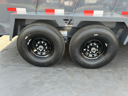 New 2026 Lamar Trailers 83"X16' DT-14K Telescopic Dump Trailer